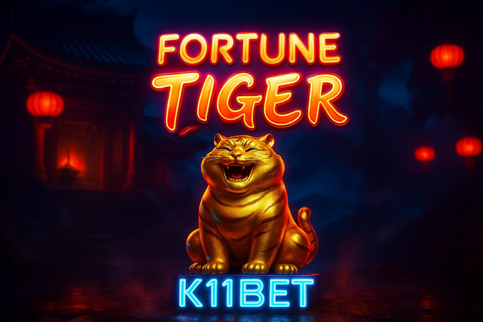 Fortune Tiger é um jogo imperdível no K11BET Casino